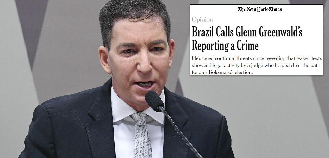 Enquanto imprensa brasileira cala, NYT faz duro editorial contra perseguição a Glenn