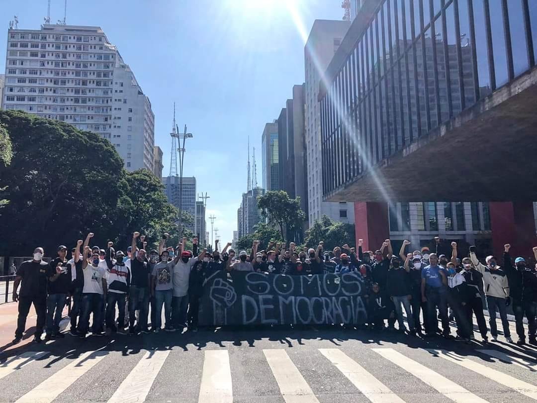 Torcidas organizadas convocam ato antifascista em SP neste domingo, 30