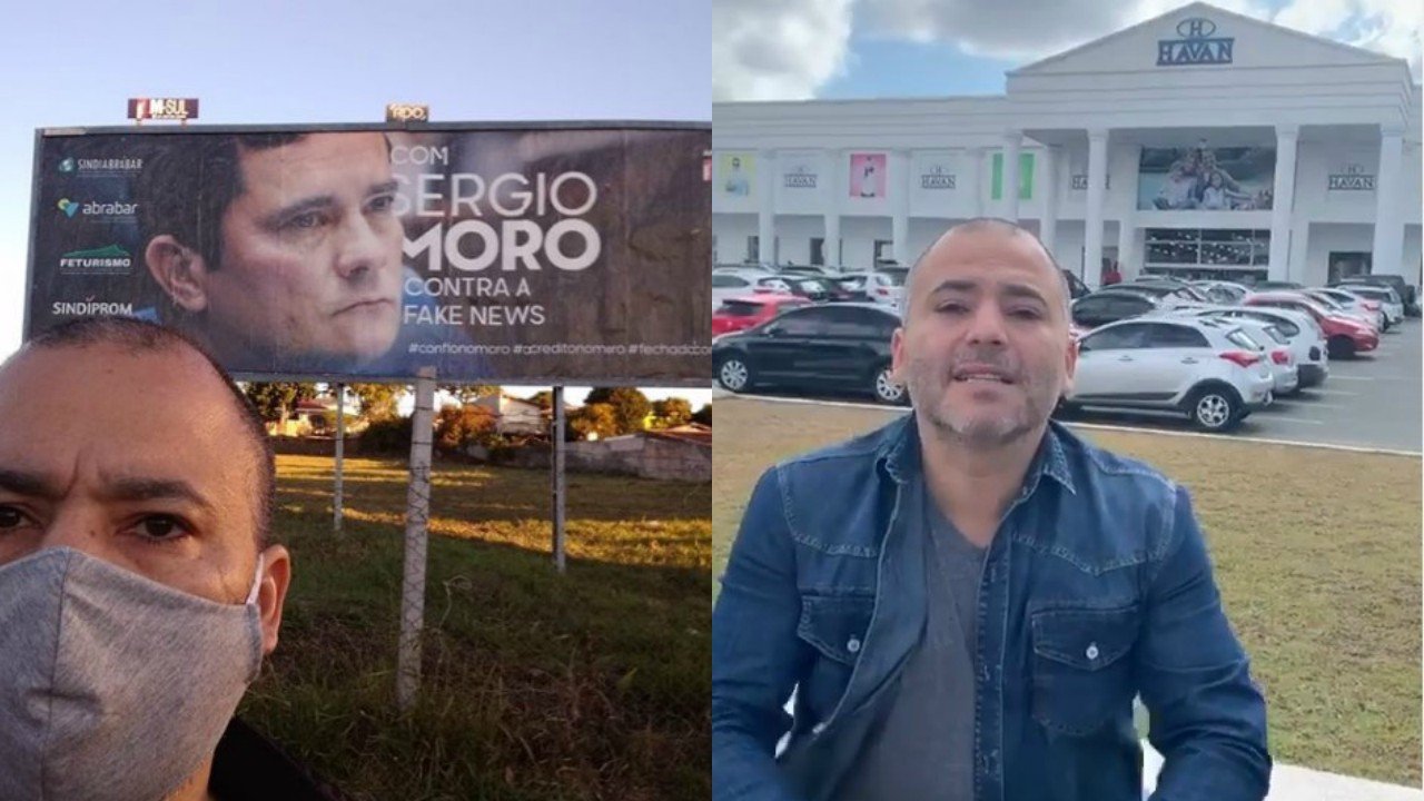 A fake news de Sérgio Moro exposta em outdoors