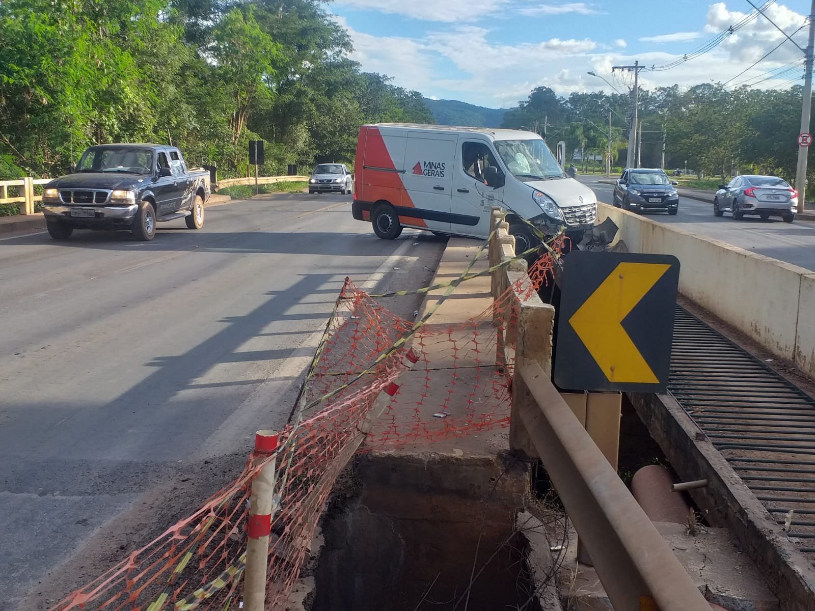 Omissão do DNIT em ponte sobre o Rio Carrapato provocou mais um acidente