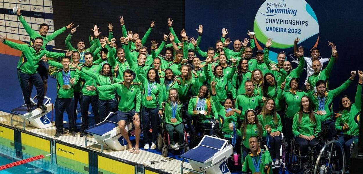 Brasil faz campanha histórica no Mundial de natação paralímpica