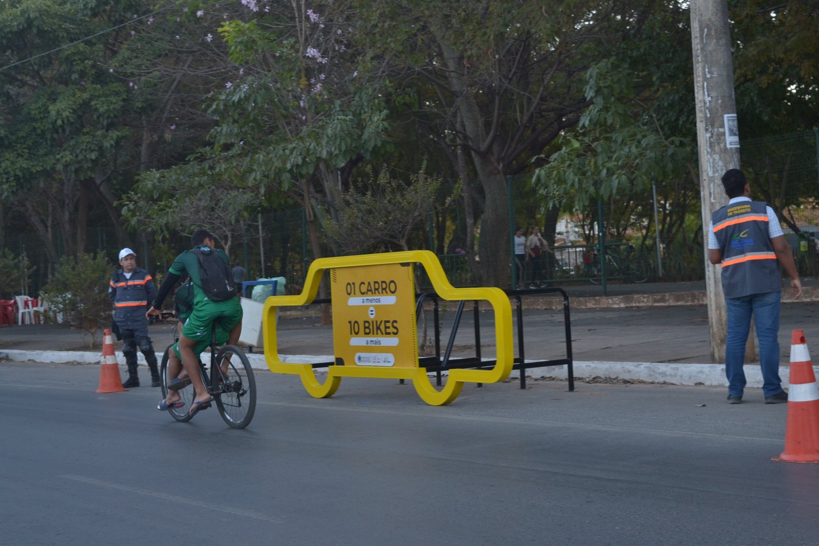 Montes Claros começa a implantar bicicletários em vários pontos da cidade