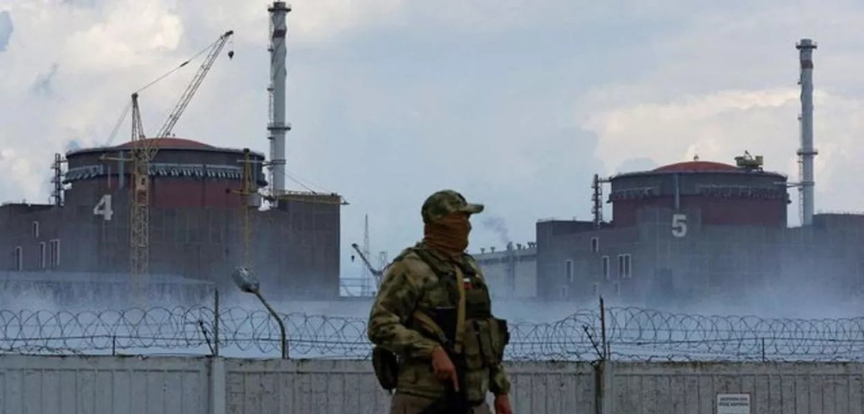 Rússia reforça sistema de segurança da central nuclear de Zaporozhia