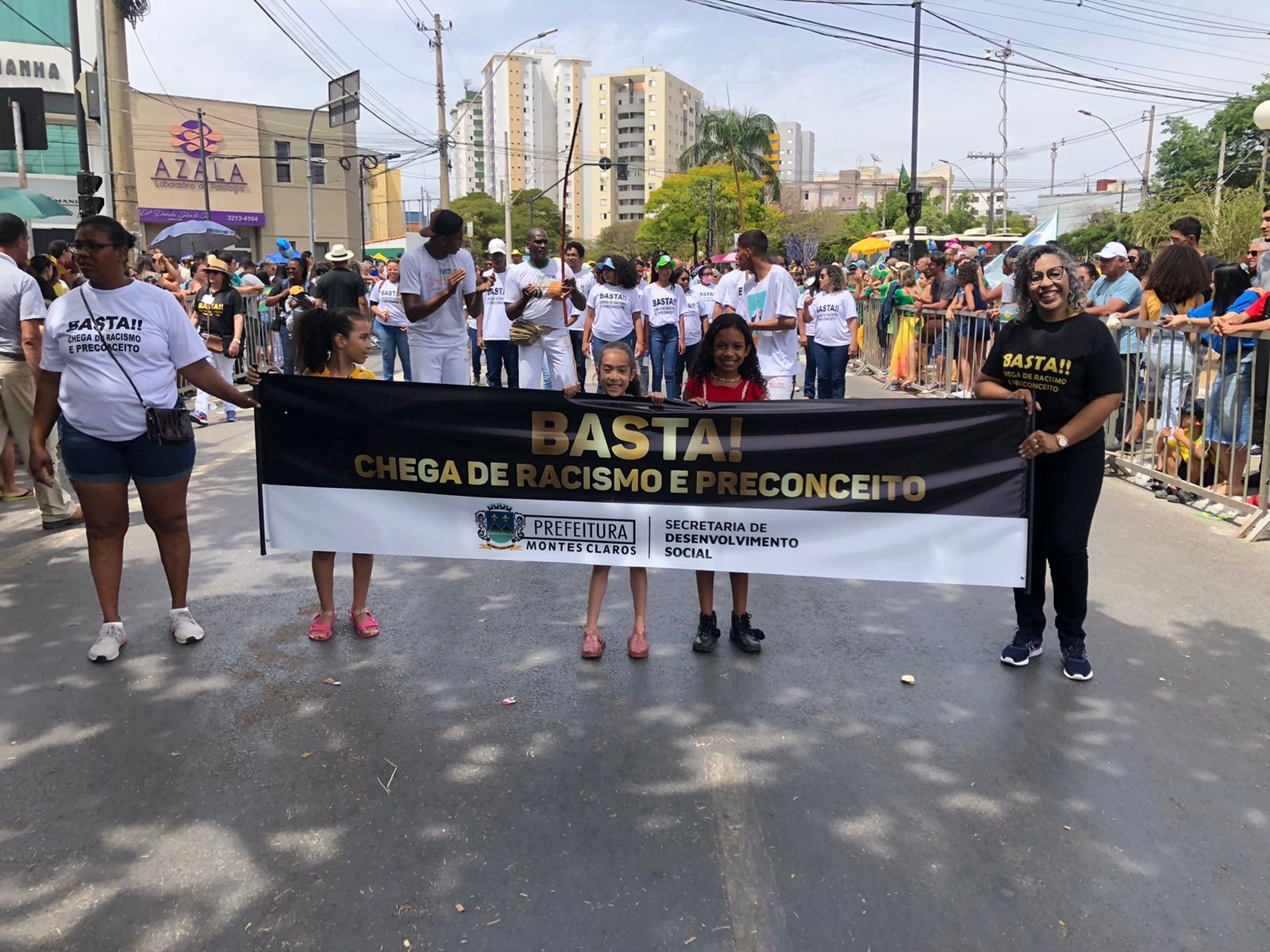 Ala contra o preconceito e a intolerância foi destaque no desfile de Sete de Setembro