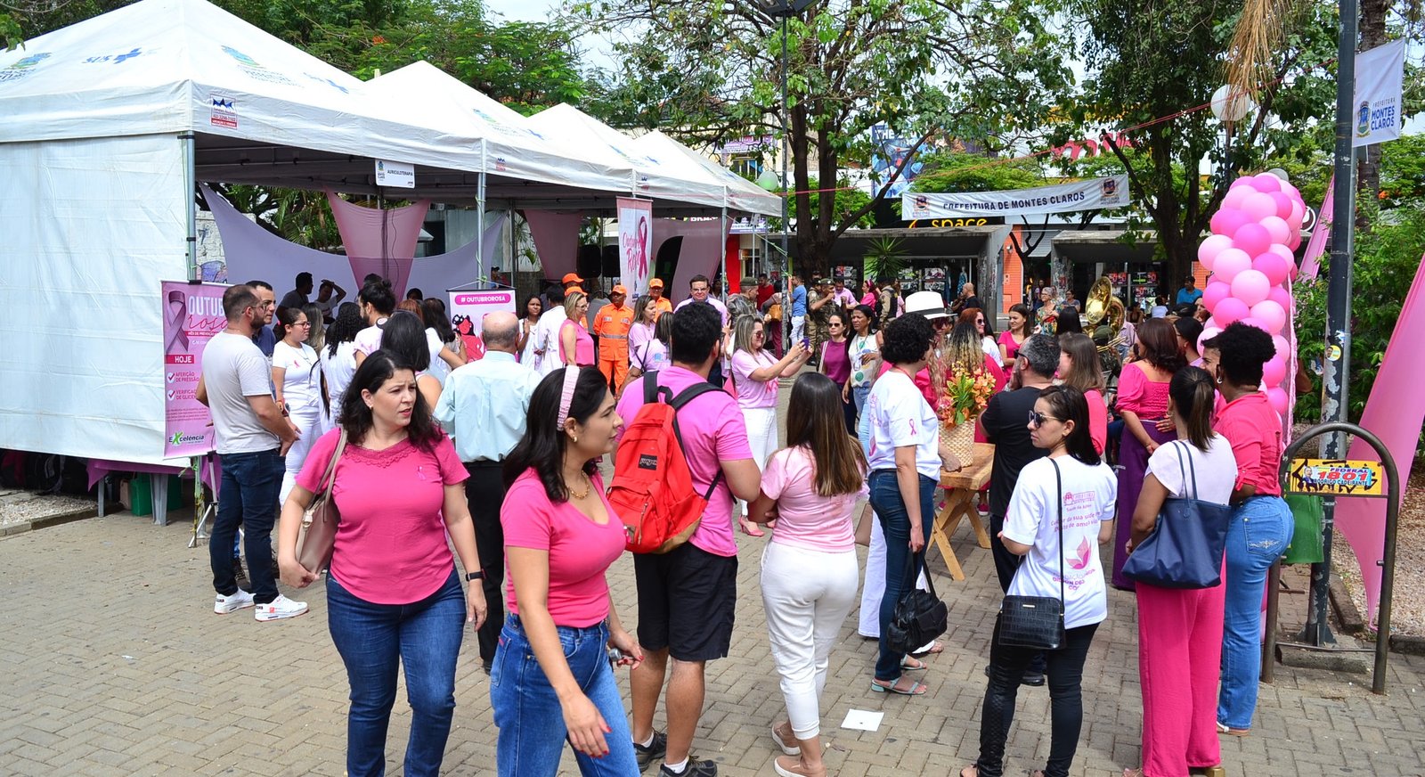 Câncer de mama e de colo de útero – Montes Claros abre a campanha outubro rosa