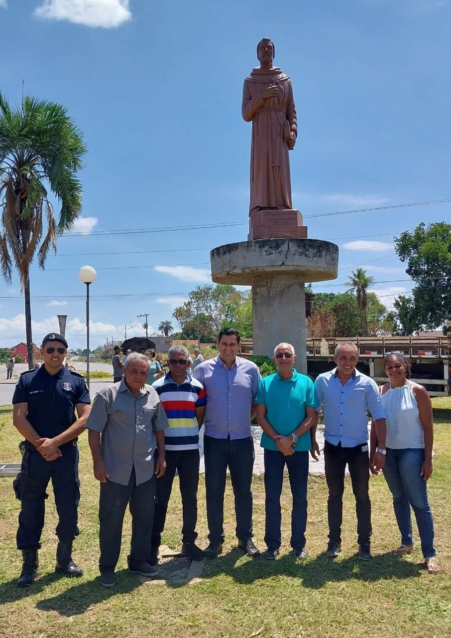 Monumento de São Francisco, em Pirapora, é restaurado pela Prefeitura
