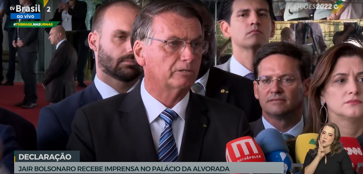 Bolsonaro não reconheceu sua derrota no discurso e nem parabenizou Lula