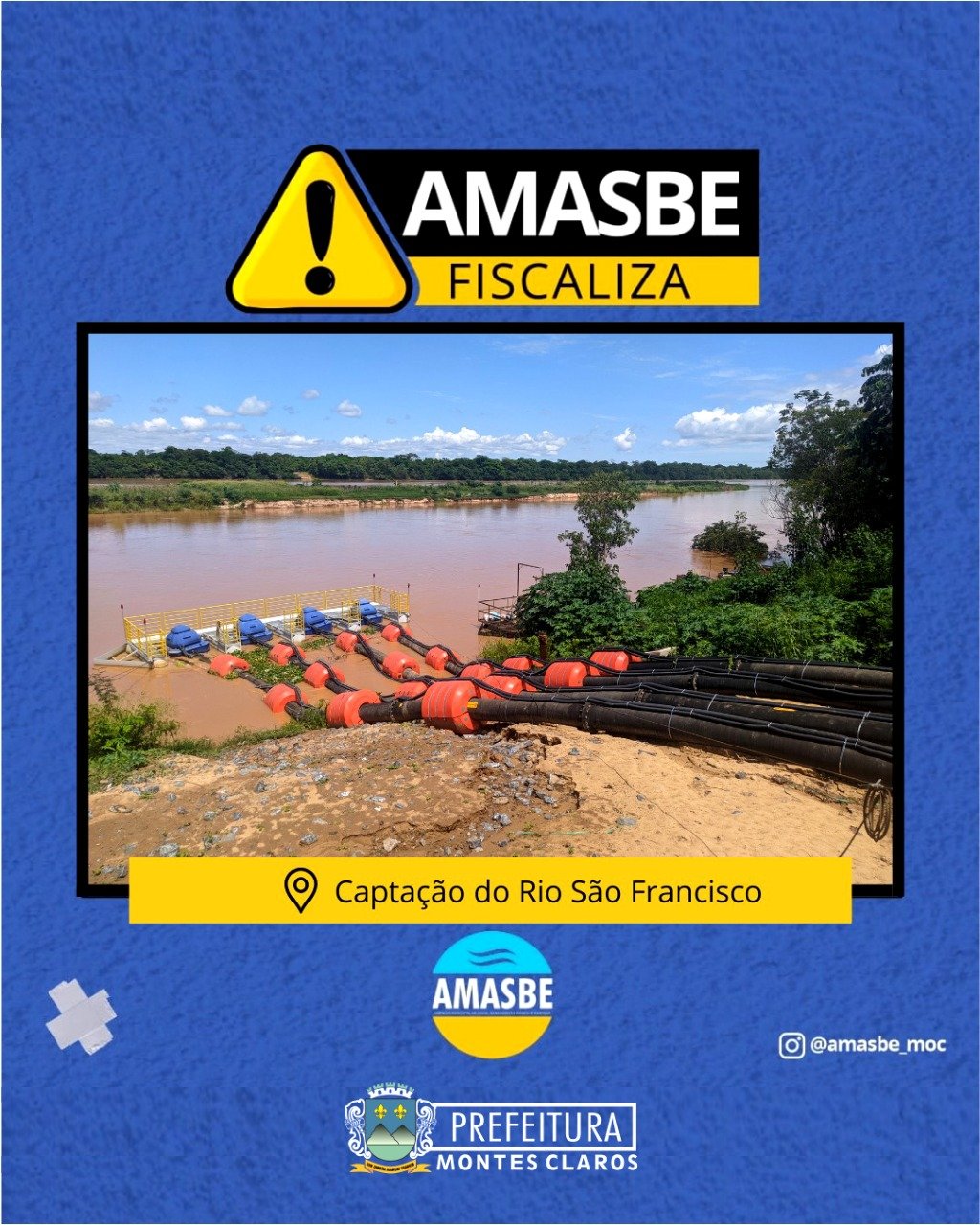 Montes Claros visita sistema de água que abastecerá  a cidade pelos próximos 30 anos