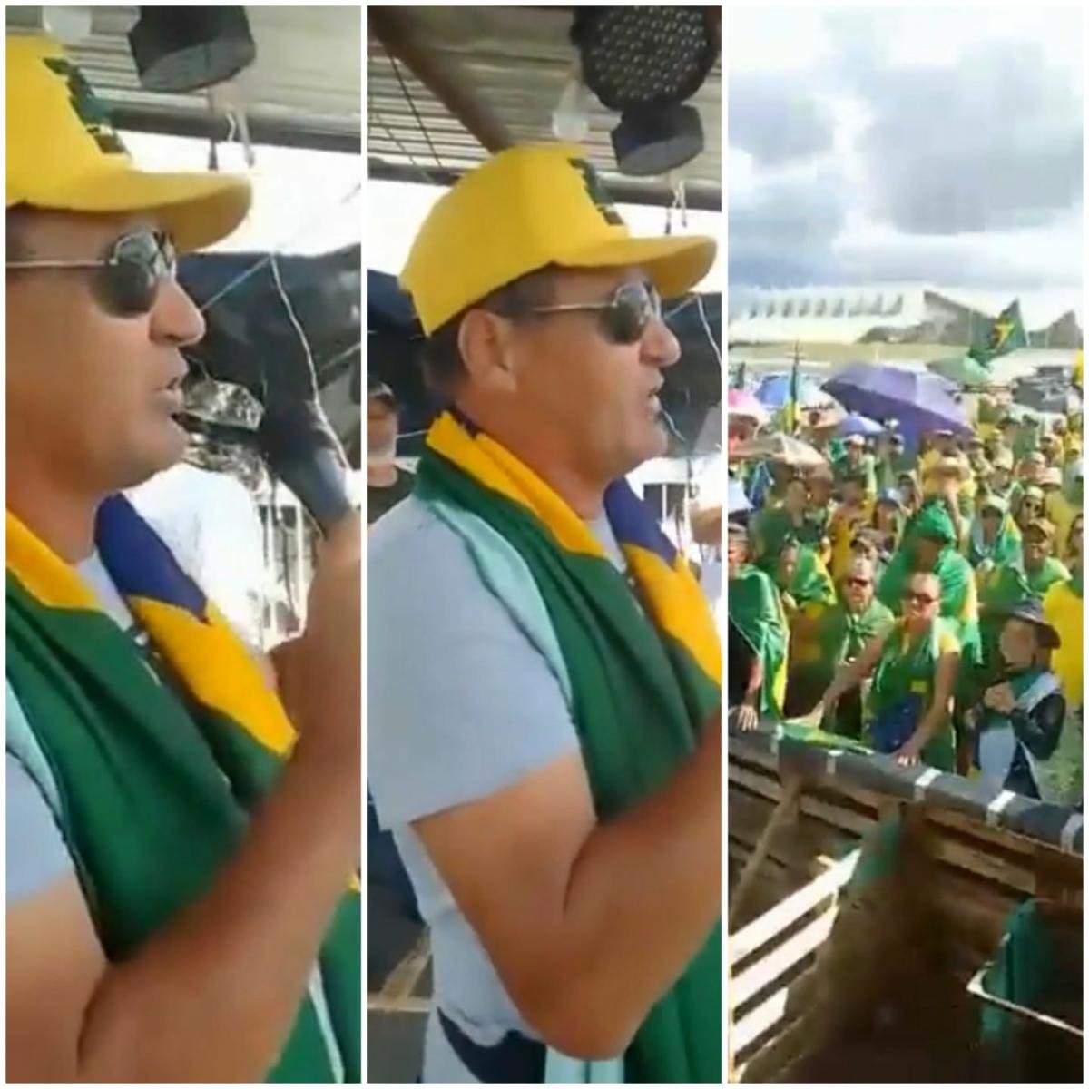 PF prende bolsonarista que convocou atiradores para protesto contra Lula