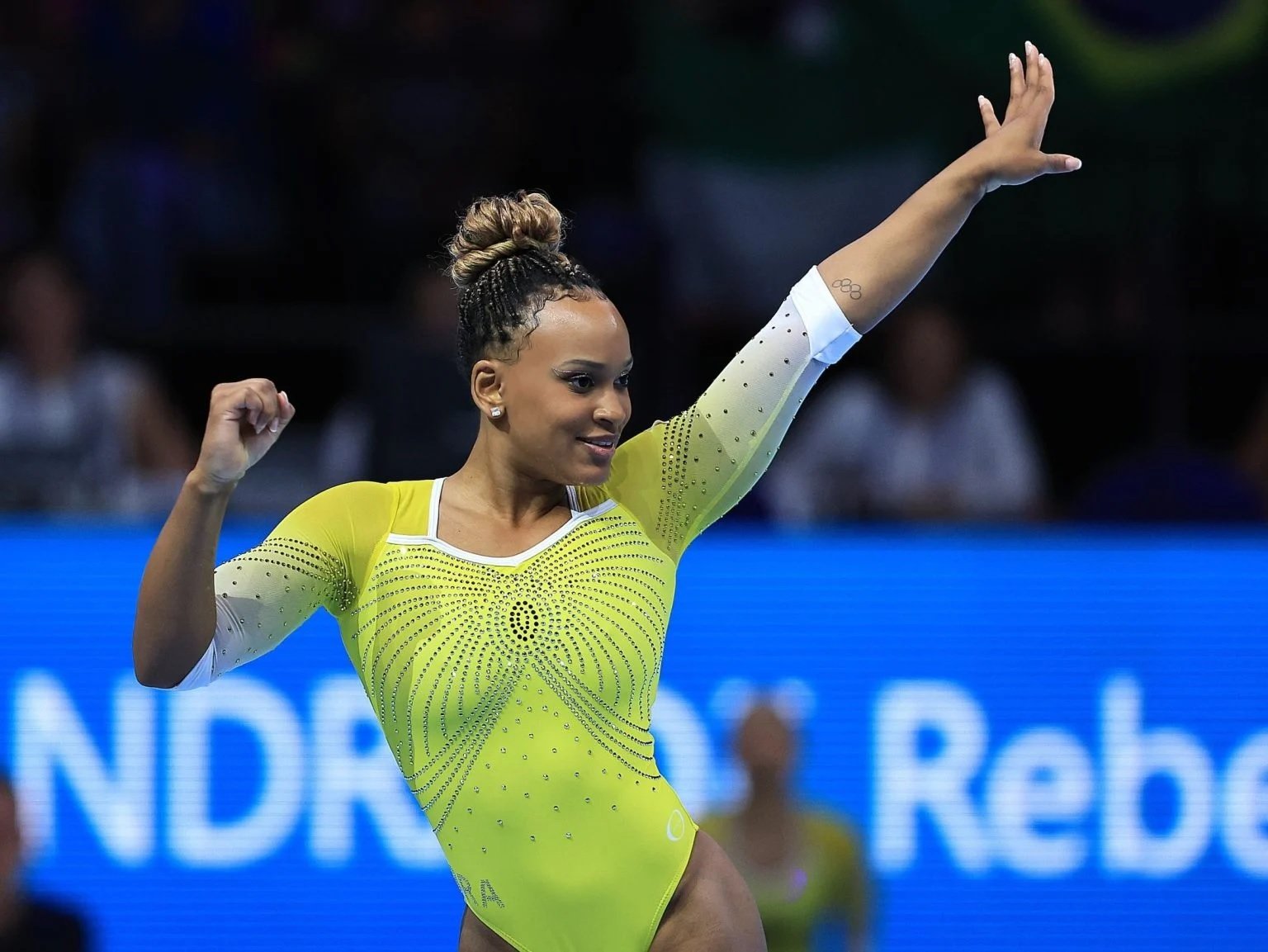 Brasileira bate recorde e fecha Mundial com cinco medalhas (Twitter/Time Brasil)