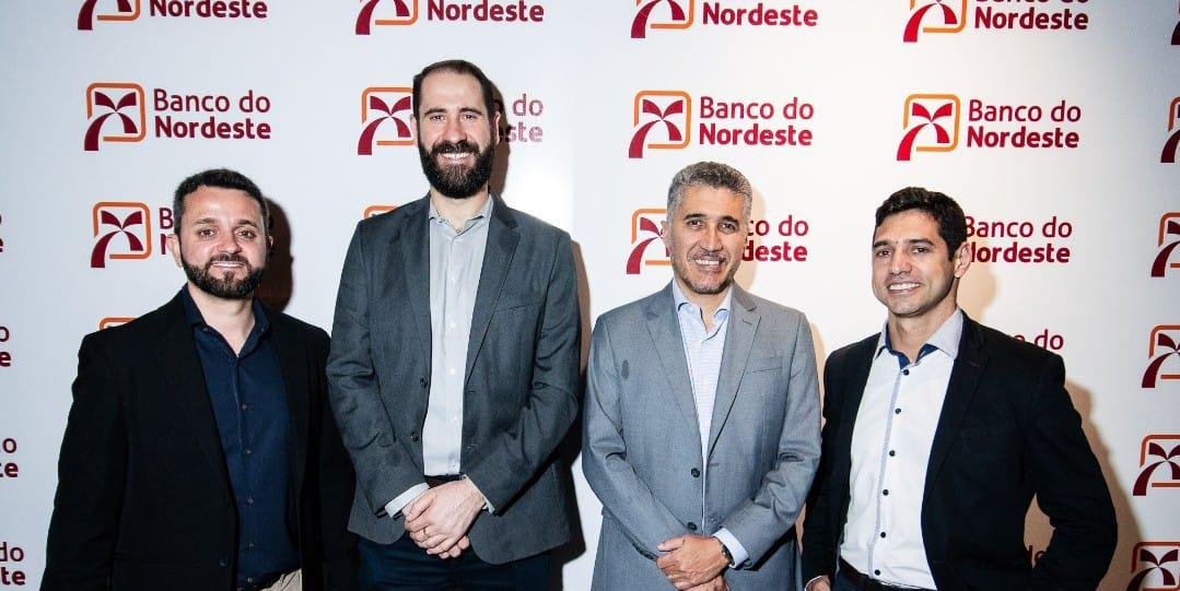 Equipe do BNB: Ulisses Vasconcelos, Danilo Cordeiro, Wesley Maciel e Fernando Madureira. (LUCAS MELO)