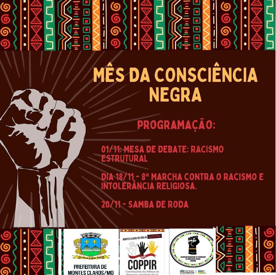 Racismo estrutural é tema de debate na abertura do Mês da Consciência Negra