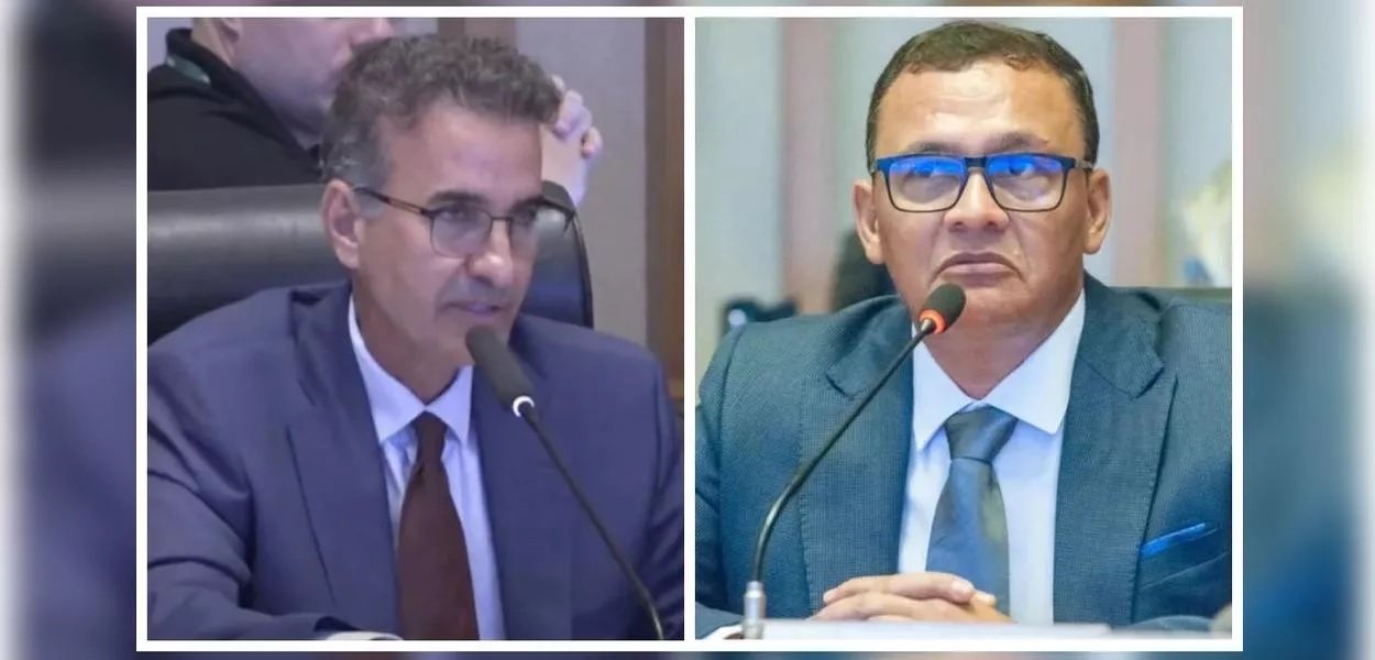 Adauto Lucio Mesquita e Joveci Xavier de Andrade (Foto: Reprodução e Silvio Abdon / Câmara Legislativa do Distrito Federal )