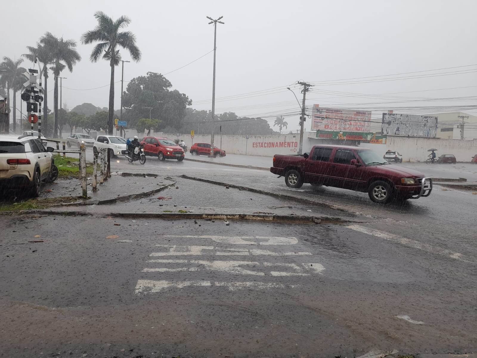 Grandes volumes de chuvas são registrados no Norte de Minas