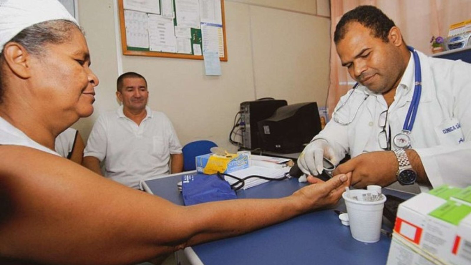 Atendimento feito via Mais Médicos. Foto: Altemar Alcantara/Secom Agência Brasil