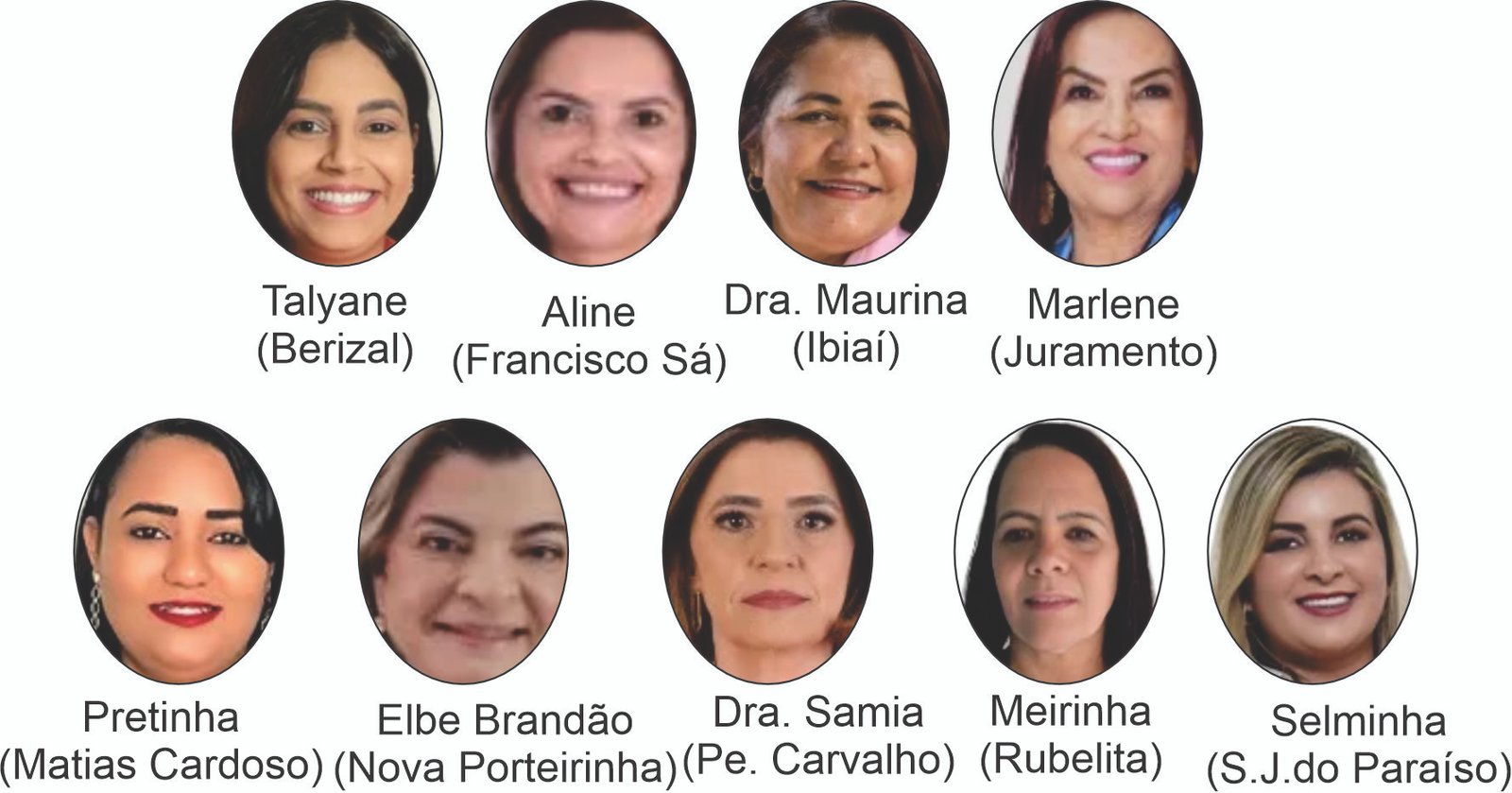 Das 89 prefeituras do Norte de Minas, apenas nove serão administradas por mulheres