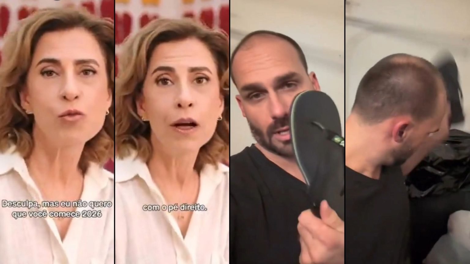Eduardo Bolsonaro joga Havaianas fora por propaganda com Fernanda Torres: “pessoa de esquerda”