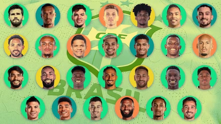 Convocados da Seleção para a Copa do Mundo: veja lista de Ancelotti