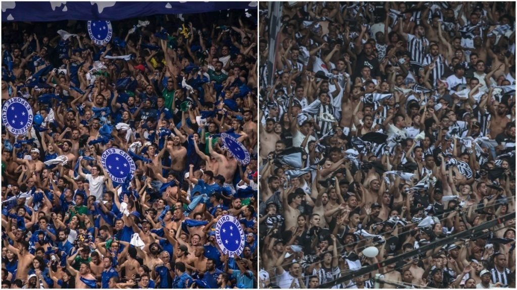 Cruzeiro tem a 5ª maior torcida do Brasil, e Galo fica em 8º, segundo pesquisa Datafolha